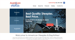 Desktop Screenshot of americansteeples.com